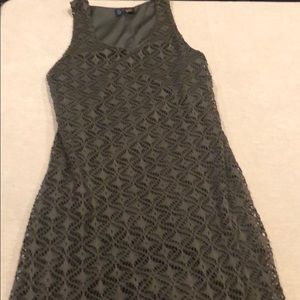 Green Floor Length Dress - Large